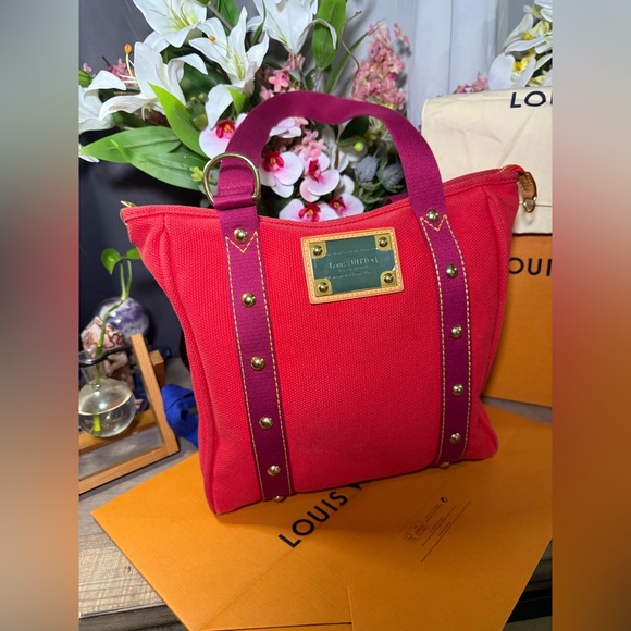 ❌SOLD❌Authentic Limited edition line 2005 LV Anigua Cabas MM Tote Bag. - Picture 5 of 15